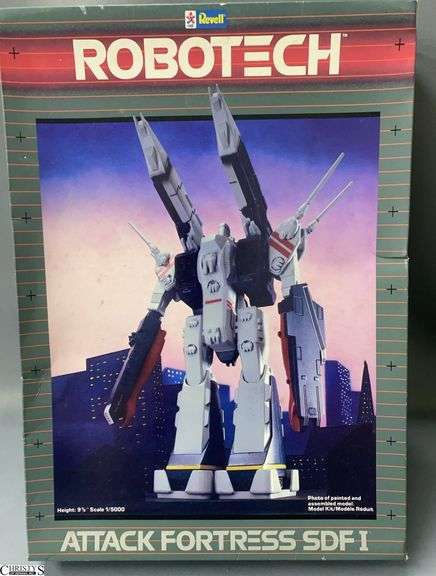 Robotech Attack Fortress SDF1 Model Kit Revell 1/5000 Scale image