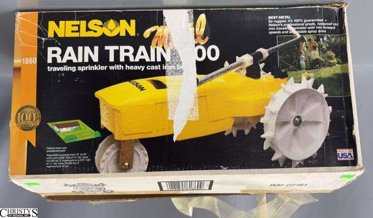 Nelson Cast Iron Rain Train 200 - Approx 18" image
