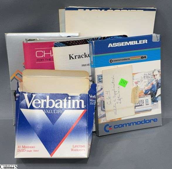 Commodore 64 Utility Software:  The Maverick V5, Commodore 64, 1541 Disk Drive Alignment Program, Commodore 64 Easy Script, Commodore 64 Disk Bonus Pack, Commodore The Manager 64 and More image