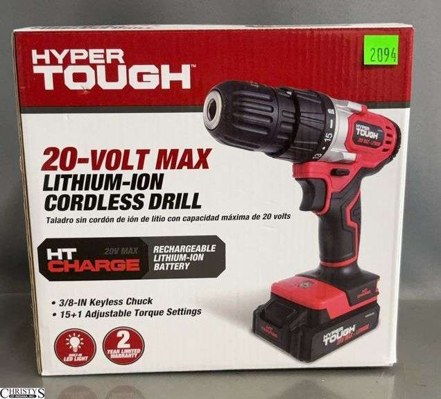 Hyper Tough 20 Volt Cordless Drill image