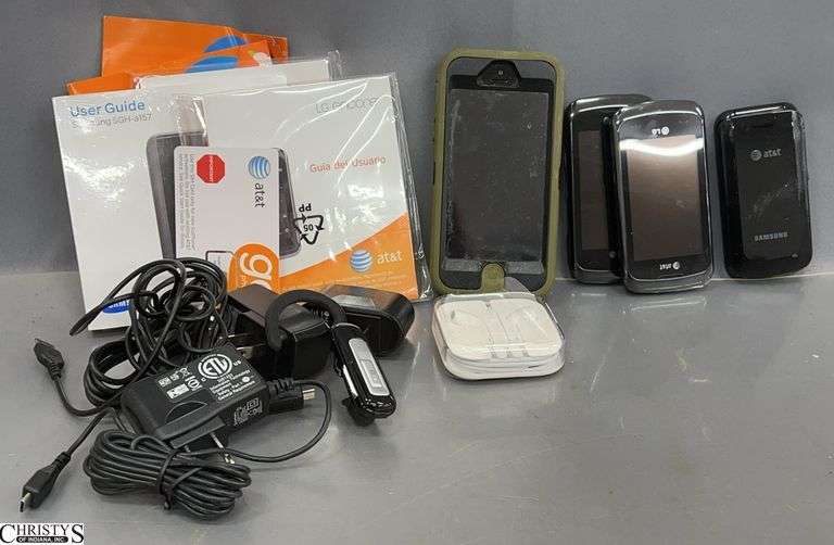 Apple, LG, Samsung Cell Phones image