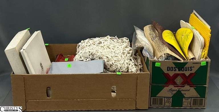 Assorted Table Linens - Table Cloth, Napkins, Placemats, Doilies image