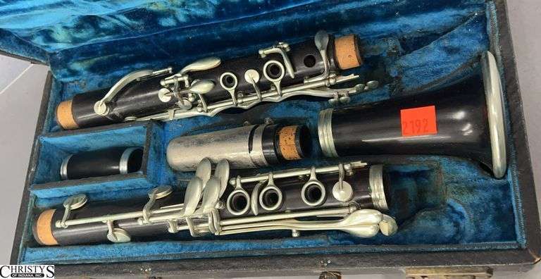 Vintage Clarinet in Case - 10" of largest piece image