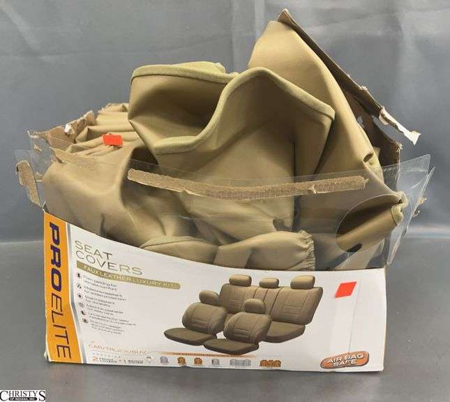 Pro Elite Seat Covers - 2 Seat Covers and 1 Bench Seat Cover - see photos image