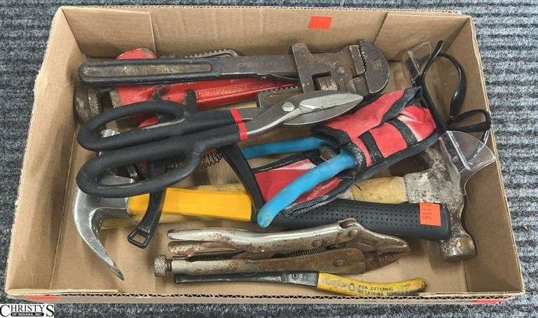 Hand Tools, Hammers, Pipe Wrench's, Shears, image