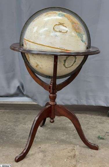 Replogle 16" World Classic Floor Globe - 36" T - Stand Needs Tightened image