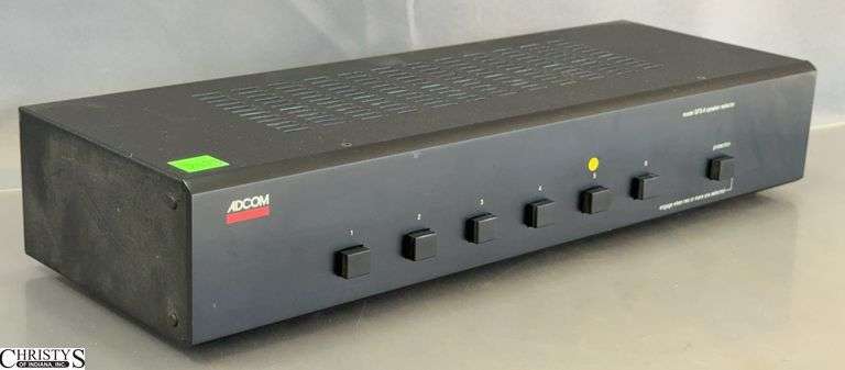 ADCOM Model GFS-6 Speaker Selector -17" x 6.5" x 3" image