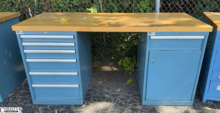Wooden Top Work Bench 72x30x36 image