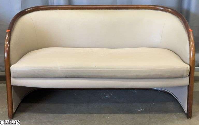Bernhardt Small Modern Style Settee - 52" x 28" - 17" S - some wear image