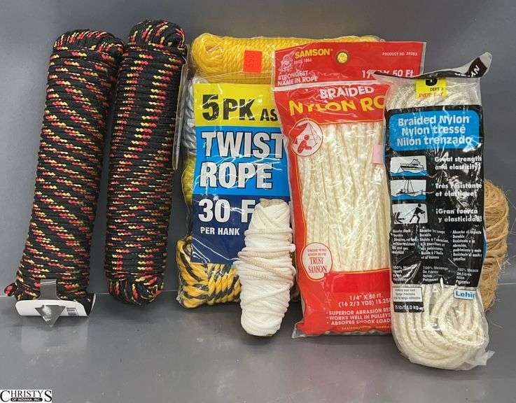 Nylon Rope, Twine - 100ft longest coil image