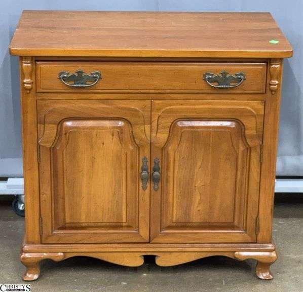 Monitor Furniture 1 Drawer 2 Door Cabinet 29x17x27" image