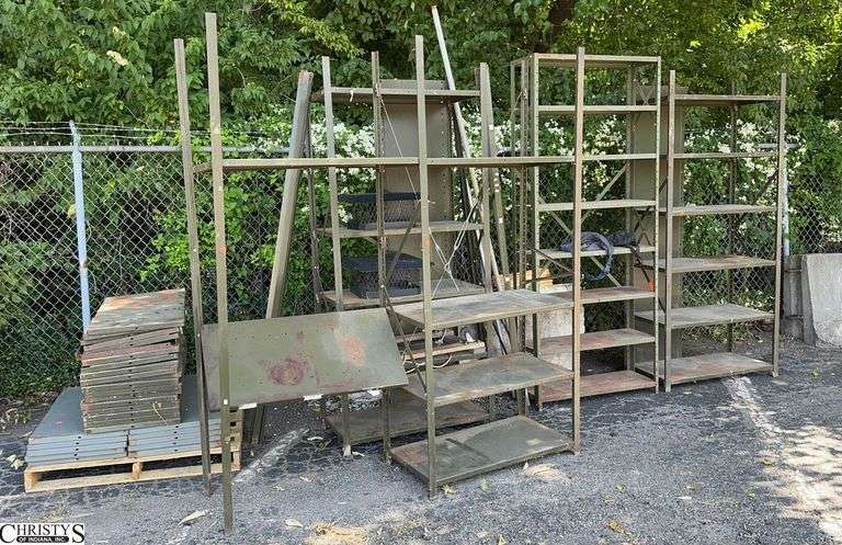 Metal Shelves, Roof Vents, image