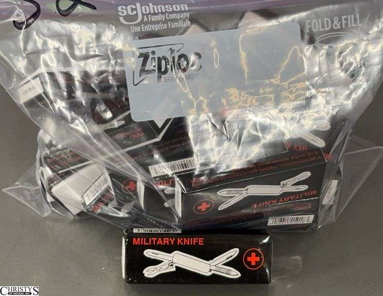 32 Military Style Knives - 5" Overall image