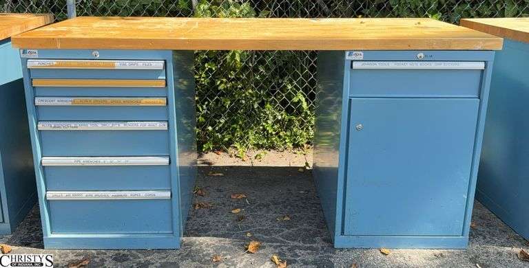 Wooden Top Work Bench 72x30x36 image