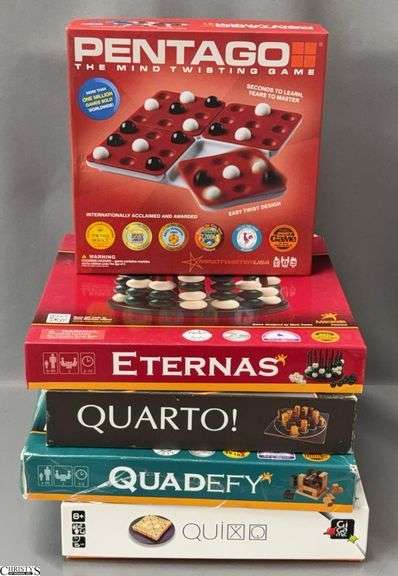 5 Puzzle Board Games - May not include all pieces image