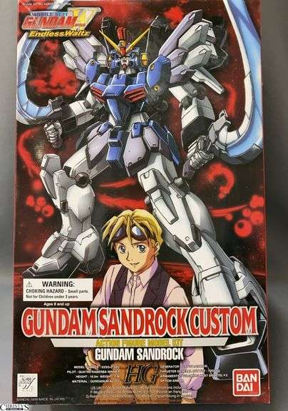 1/100 Scale Model Gundam Sandrock Custom Ew-6 In Box image