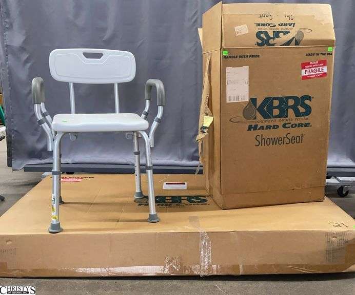 KBRS Hard Core Shower Base, Shower Seat, and Home Heath Shower Seat image
