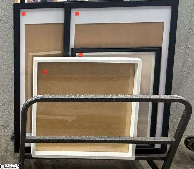 5 Poster Frames/Prints - 22" x 32" of largest image