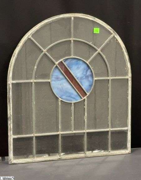 Stain Glass Window Approx. 20" X 18" image