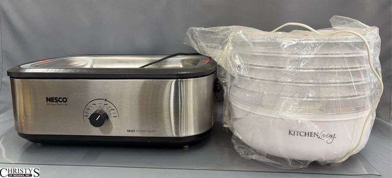 Nesco 18qt Roaster Oven and Kitchen Living Dehydrator image