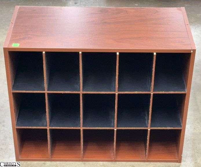 Small Pressed Wood Organizer - 24" x 11.5" x 19" image