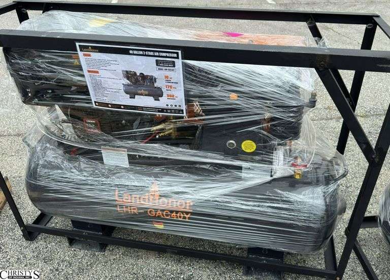 LandHonor 40 Gallon 2-Stage Truck Mounted Air Compressor LHR-GAC40Y image