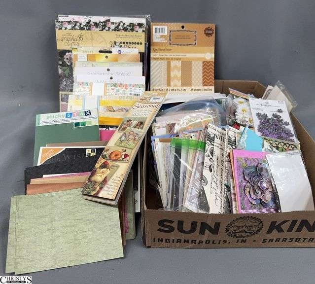 Craft Paper Stacks, Paper Flowers, Cardstock Stacks, Cardmaking, Sticky Stacks For Photos image