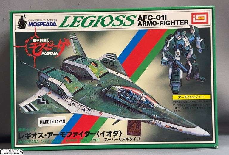 Genesis Climber Mospeada Legioss AFC-01I Armo-Fighter 1/72 Scale Model Kit image