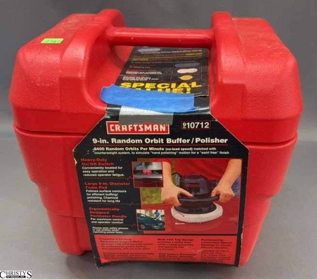 Craftsman 9" Random Orbit Buffer/Polisher image
