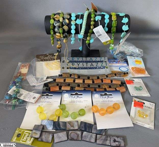 Stringed Beads and Stones For Making Jewelry image