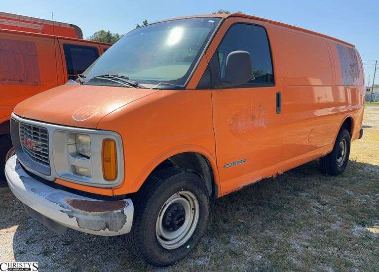 1997  GMC  Savana Towed in dead battery engine turns over will not start. image