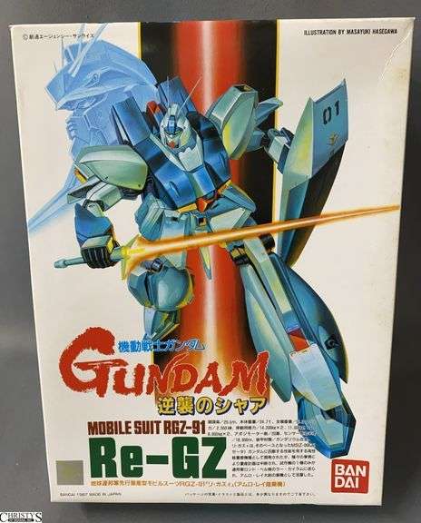 1/144 Scale Animation Model Bandai Gundam Mobile Suit RGZ-91 RE-GZ In Box image
