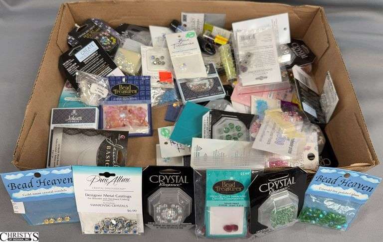 Jewelry Making Items, Crystal Beads, Rondelles, Czech Glass Beads image