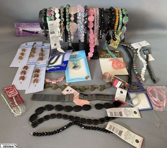 Stringed Beads and Stones For Jewelry Making, Some Charms image