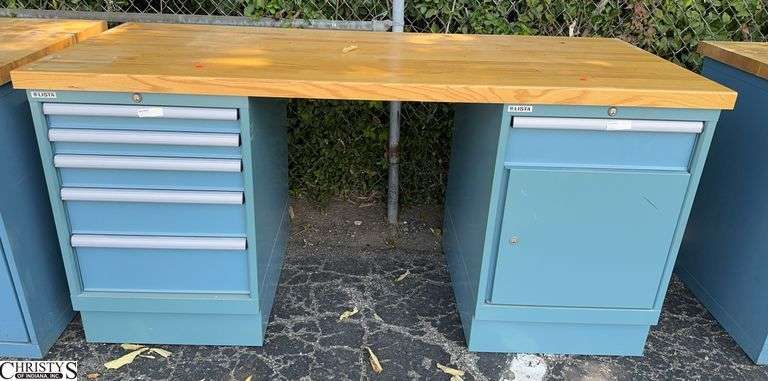 Wooden Top Work Bench 72x30x36 image