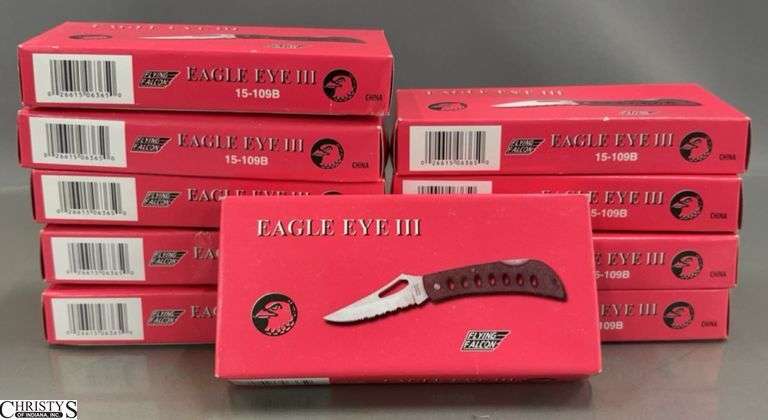 10 Eagle Eye III Frost Cutlery Knives - 9" overall image