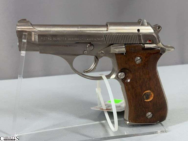 Beretta Model 85 BB Pistol cal. 9 Short / 380 Auto SN: D05238Y in Black De Santis Holster with Extra Magazine image