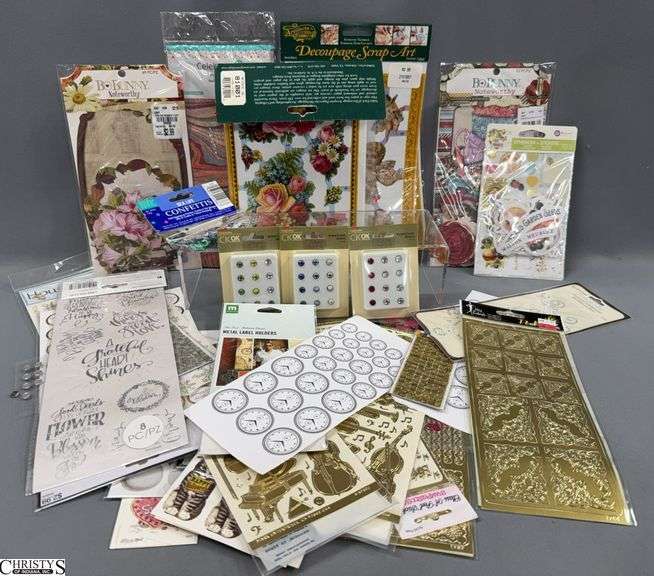 Craft Rhinestones, Confetti, Embellishments, and Ephemera image