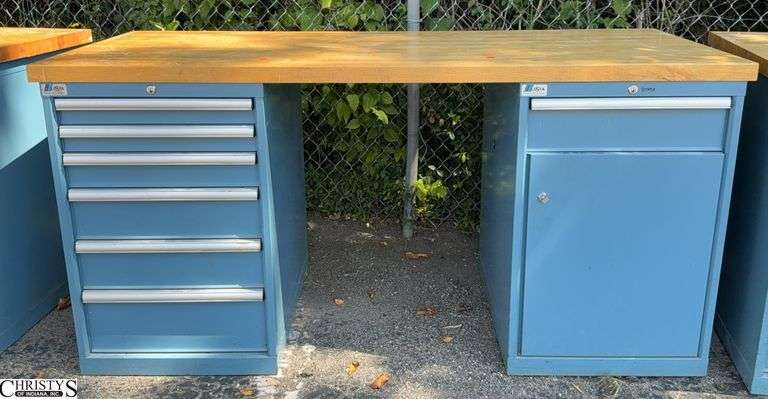 Wooden Top Work Bench 72x30x36 image