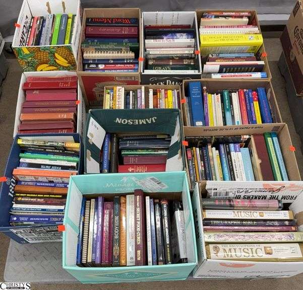 Skid of Various Genre Books - Health, Religious, and Other - SKID NOT INCLUDED image