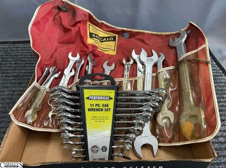Performax 11pc Wrench Set and Barcalo Wrenches image