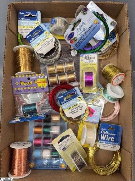 Spools Of Artistic and Jewelry Wires image