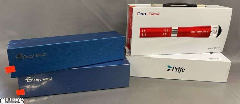 2 iTera Hot Air Blowers and 2 Energy Wands - 9" of blower image