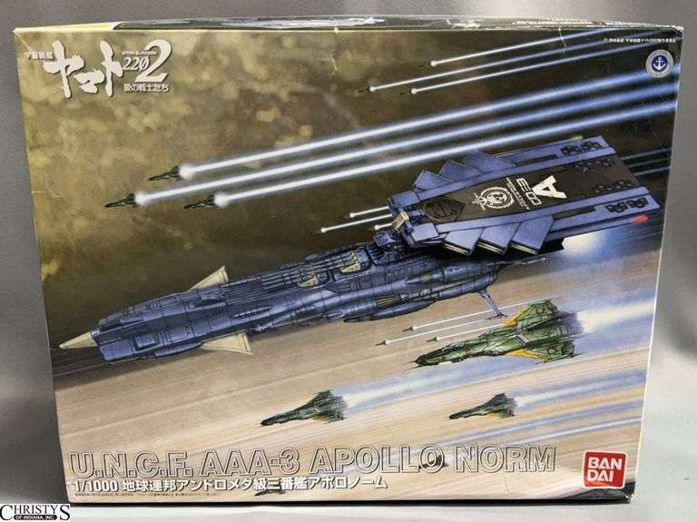 Bandai U.N.C.F. AAA-3 Apollo Norm 1/1000 Scale Model Kit image