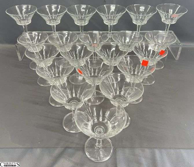 21 Sorrento Champagne Coupe Stems - 4.5" x 5" of each image