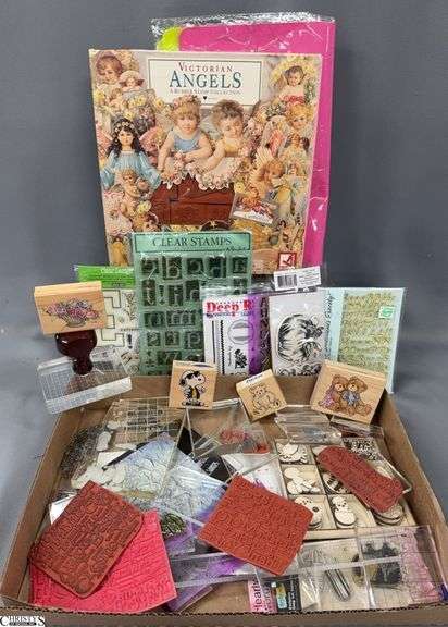 Woodblock, Rubber and Cling Stamps, Acrylic Tiles, Die Cuts image
