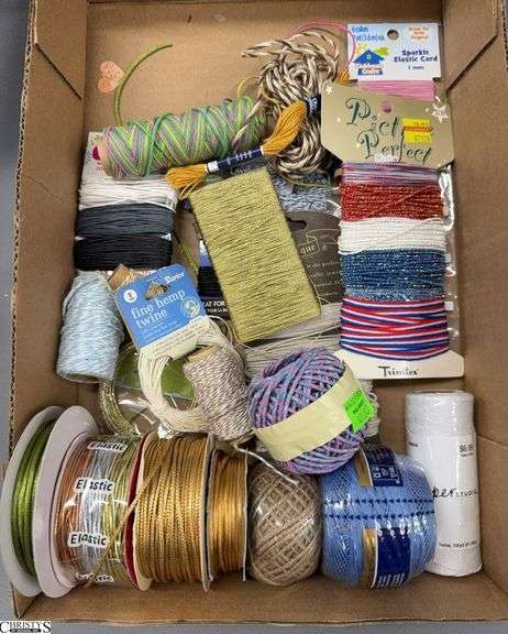 Rolls of Twine, Elastic Cords, Nylon Ribbons image
