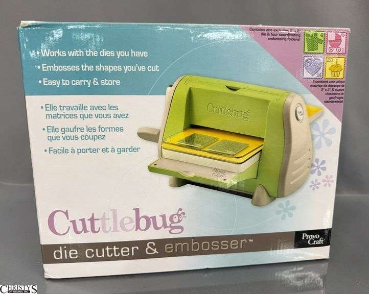 Provo Craft Cuttlebug Die Cutter and Embosser In Box image