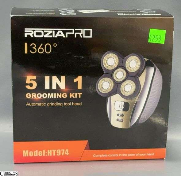 Rozia Pro 5 in 1 Grooming Kit in Box Model HT974 image
