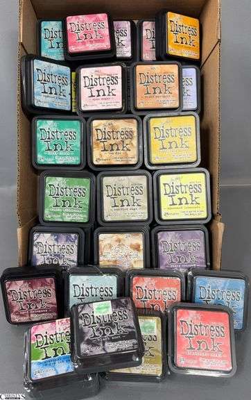Jim Holz Distressed Ink Pads, 58 Used 9 New, 2.5x2.5" image
